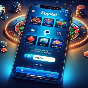 Spela i ett PayPal-kasino på mobilen