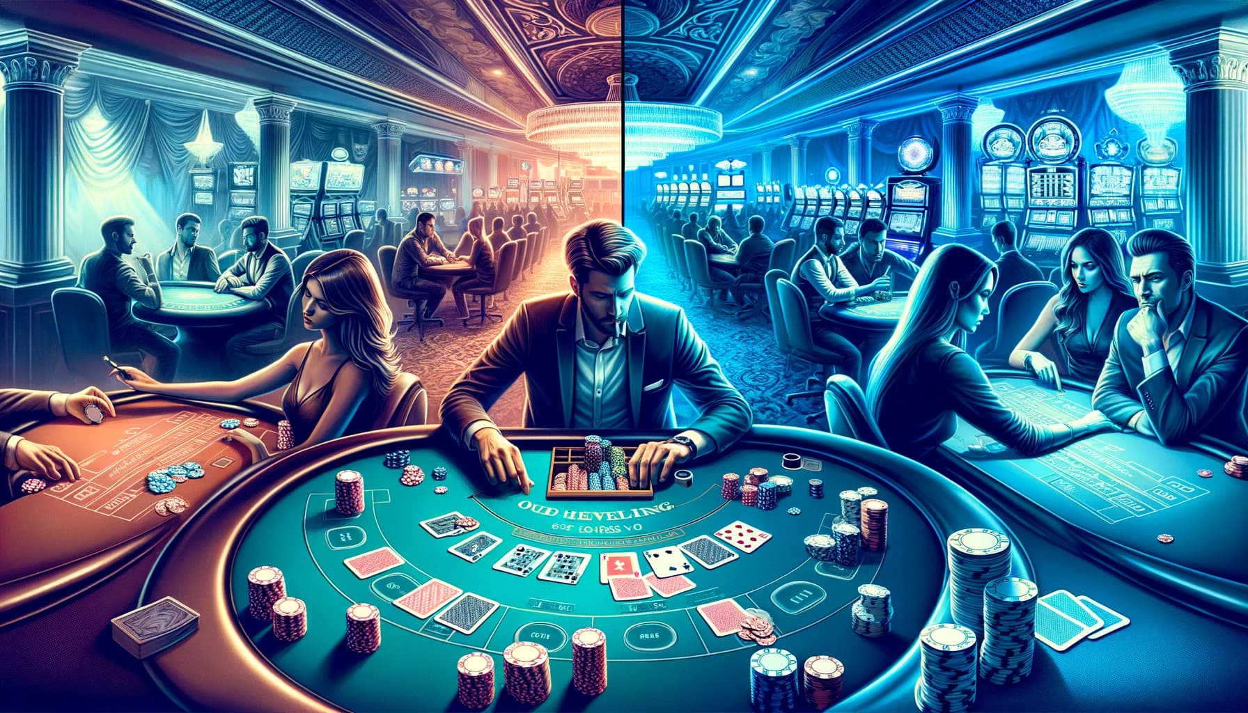 5 största skillnaderna mellan poker och blackjack image