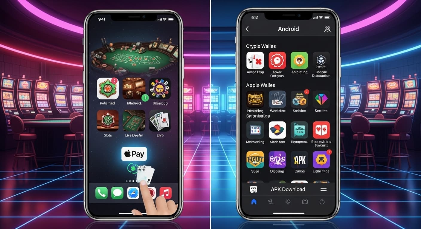 Vilket är bättre: Android vs iOS Mobile Casino? image