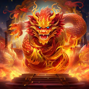 Skapa de hetaste vinnande kombinationerna i Super Golden Dragon Inferno av Betsoft