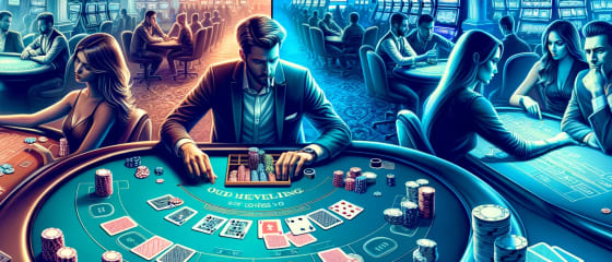 5 största skillnaderna mellan poker och blackjack