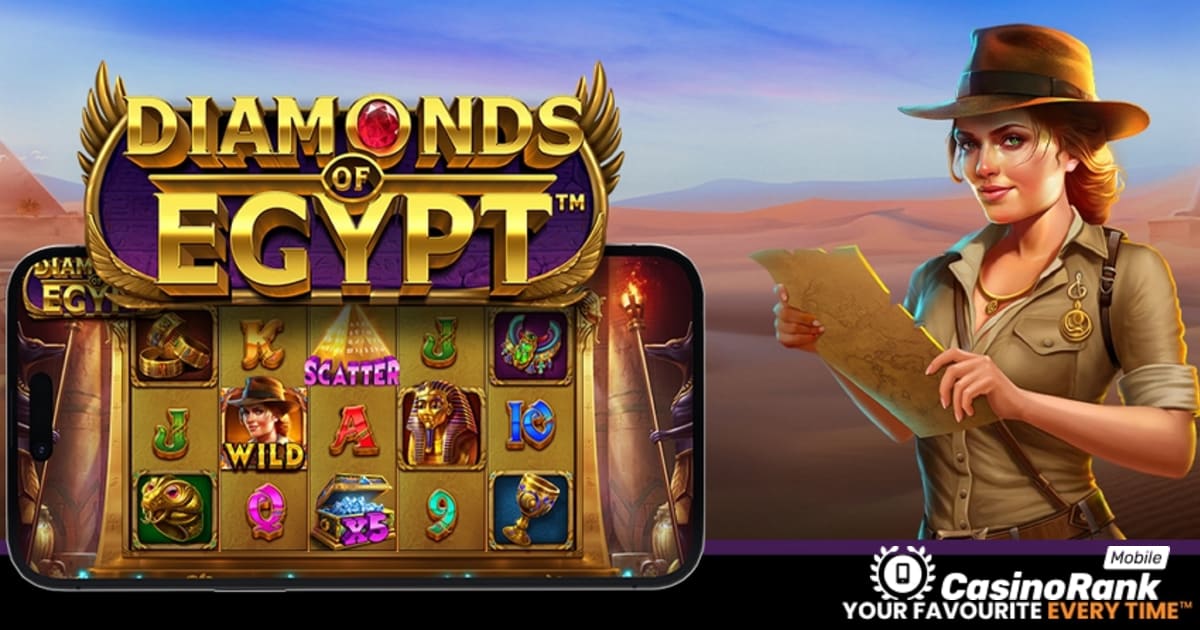 Pragmatic Play lanserar Diamonds of Egypt Slot med 4 spännande jackpottar